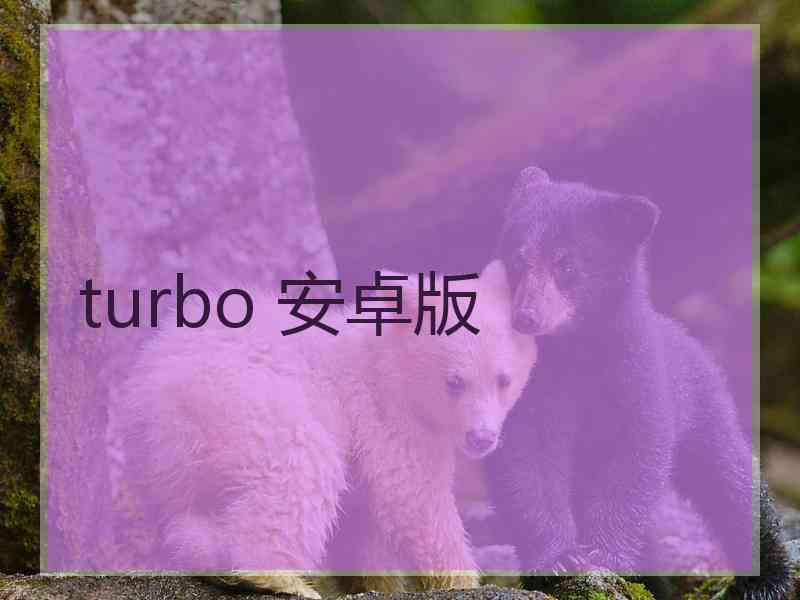 turbo 安卓版