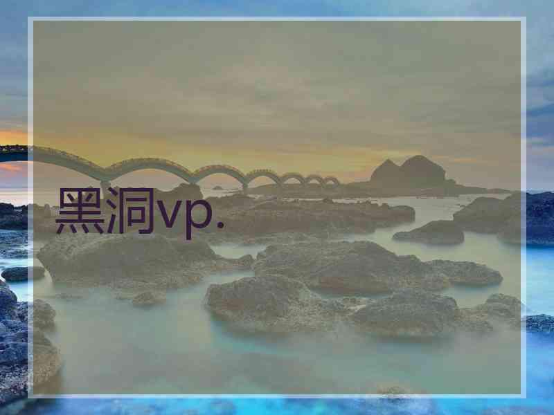 黑洞vp.