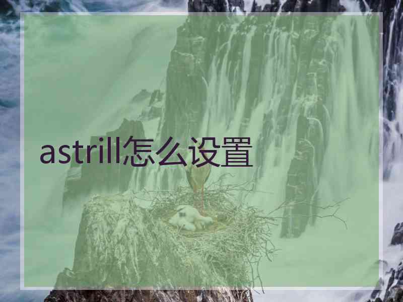 astrill怎么设置