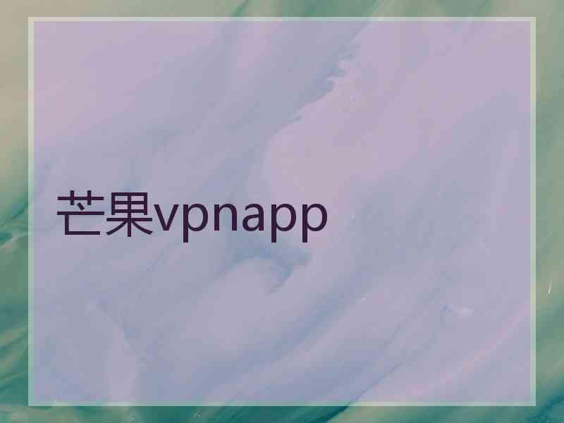 芒果vpnapp